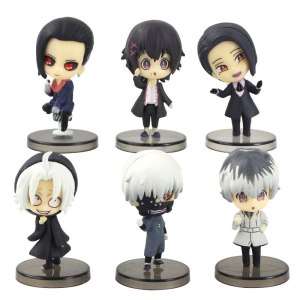 Mini figurine Kaneki Ken, Takizawa, Juuzou Suzuya, Uta, Furuta, Haise Sasaki